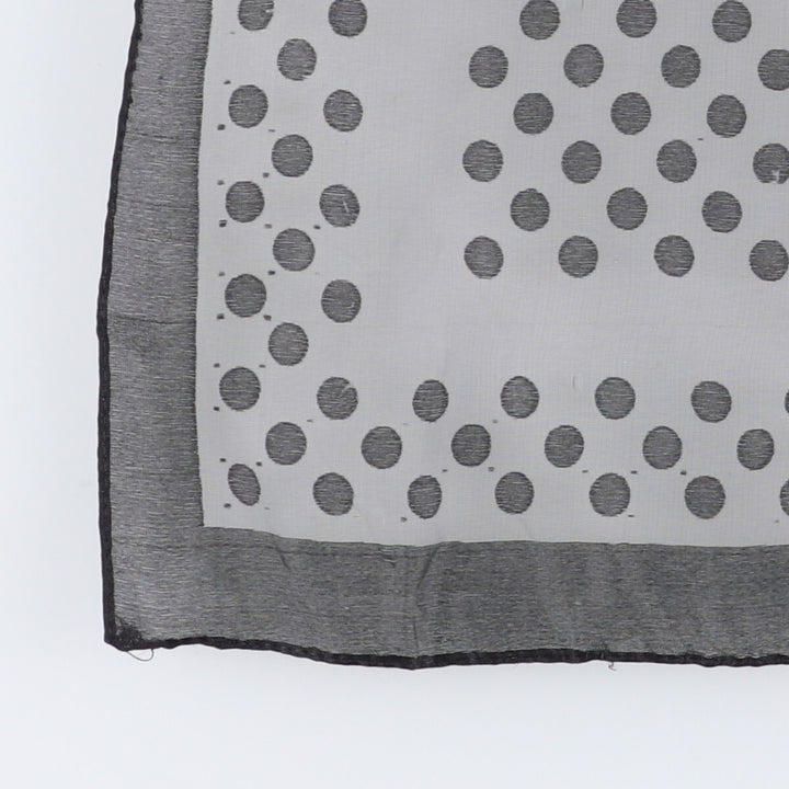 Dot Pattern Scarf unclear black type Vintage Second Hand