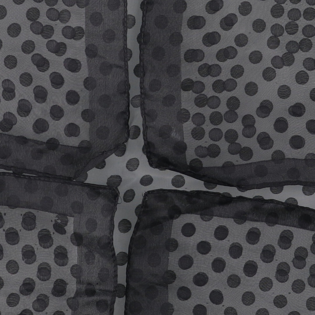 Dot Pattern Scarf unclear black type Vintage Second Hand