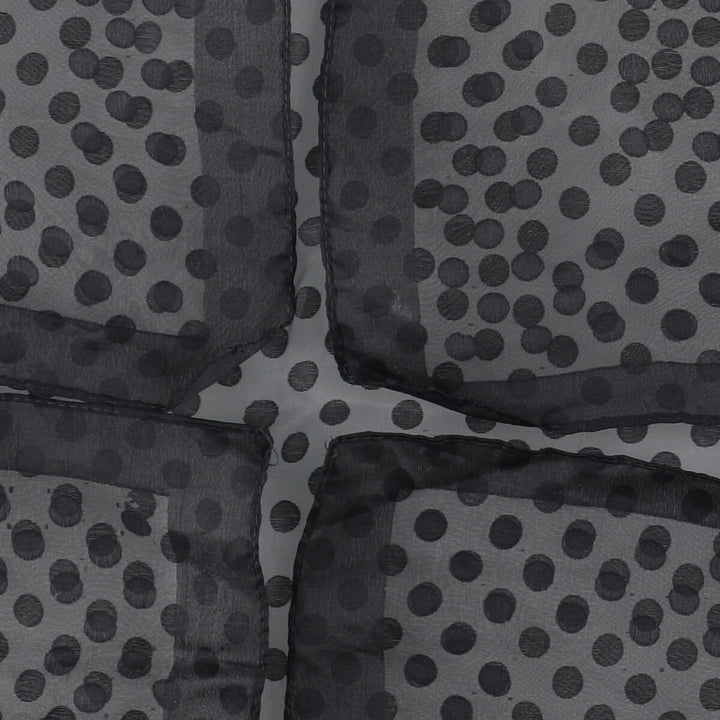 Dot Pattern Scarf unclear black type Vintage Second Hand