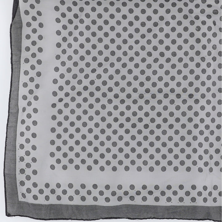 Dot Pattern Scarf unclear black type Vintage Second Hand
