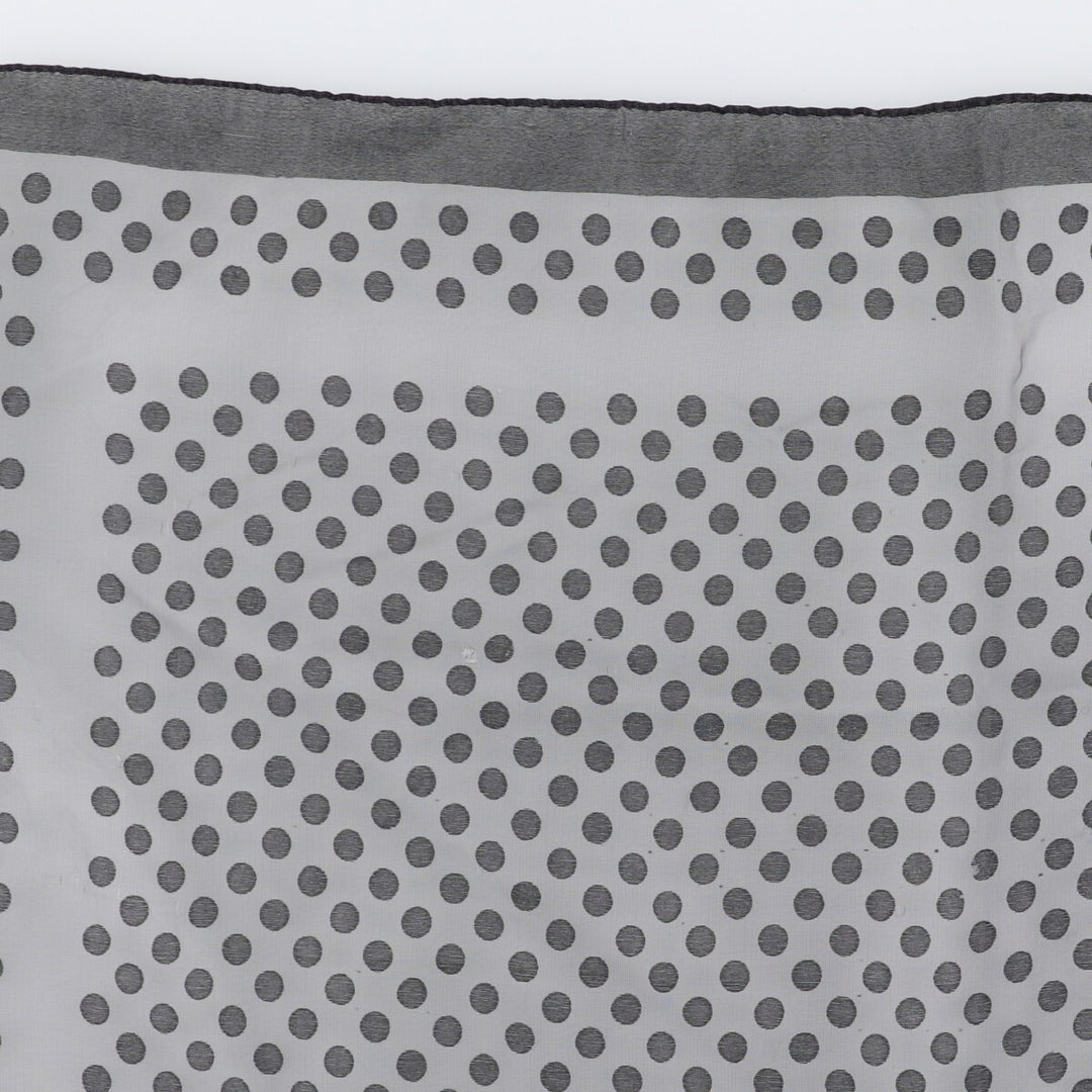 Dot Pattern Scarf unclear black type Vintage Second Hand
