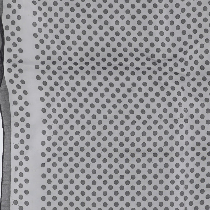 Dot Pattern Scarf unclear black type Vintage Second Hand