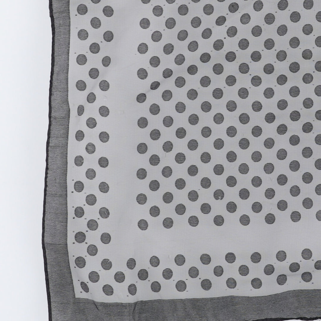 Dot Pattern Scarf unclear black type Vintage Second Hand