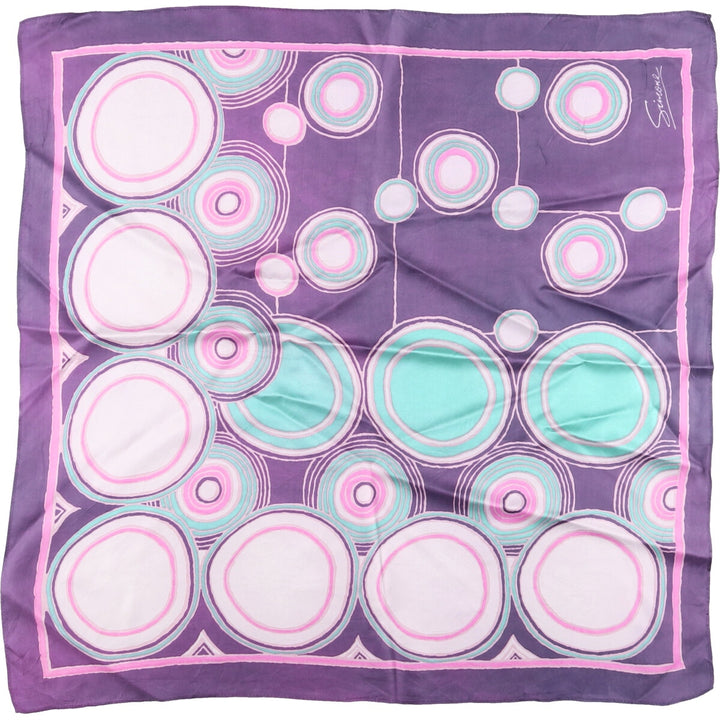 allover scarf unclear purple type Vintage Second Hand
