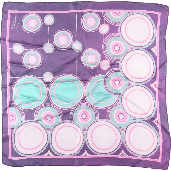 allover scarf unclear purple type Vintage Second Hand