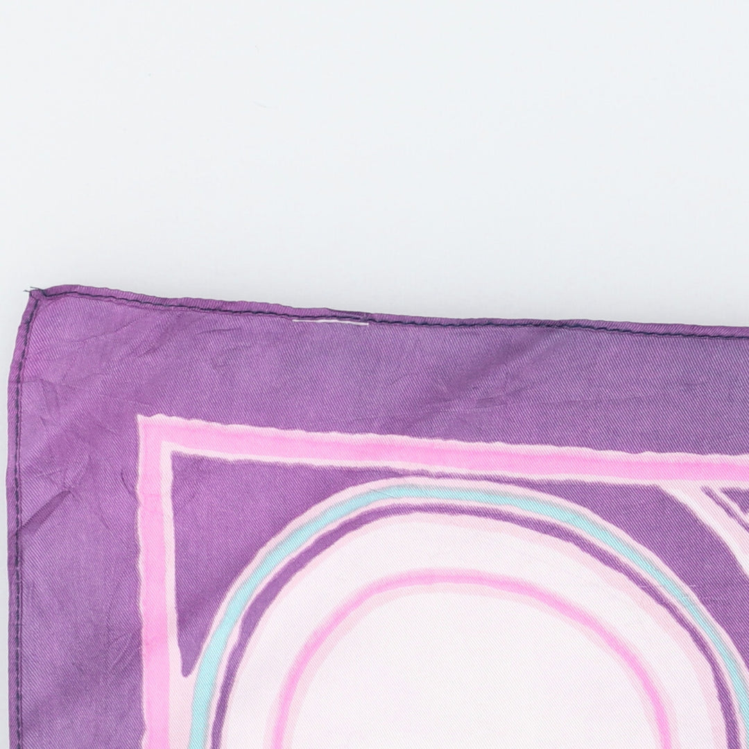allover scarf unclear purple type Vintage Second Hand