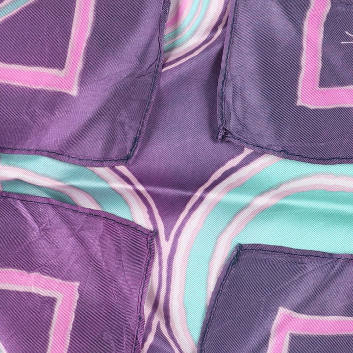 allover scarf unclear purple type Vintage Second Hand