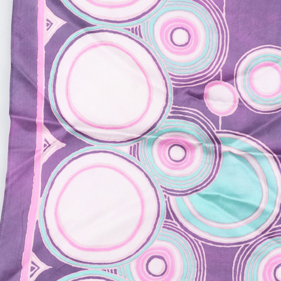 allover scarf unclear purple type Vintage Second Hand