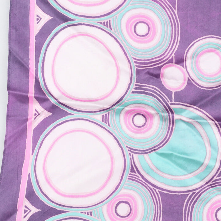 allover scarf unclear purple type Vintage Second Hand
