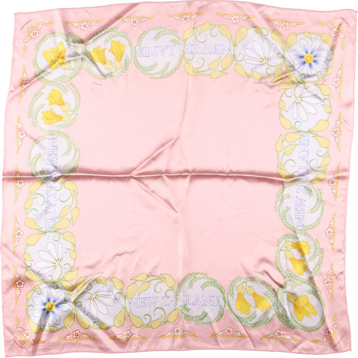allover scarf unclear pink type Vintage Second Hand