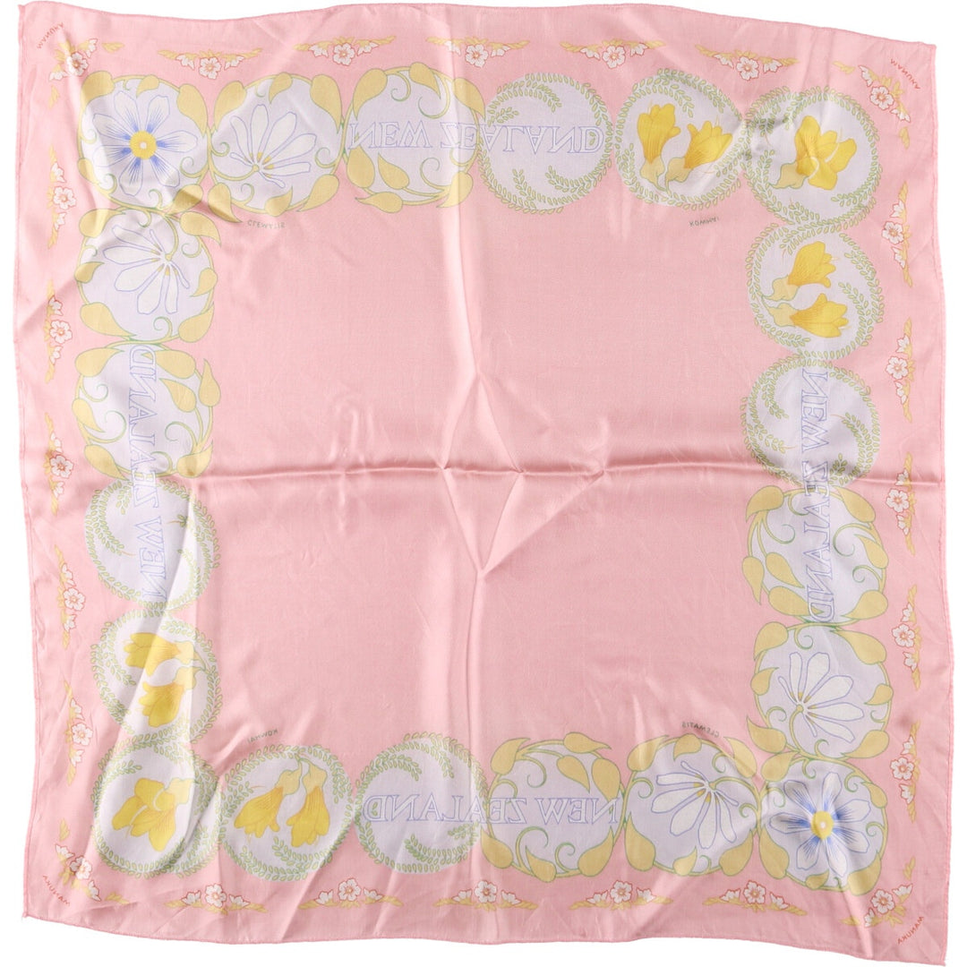 allover scarf unclear pink type Vintage Second Hand