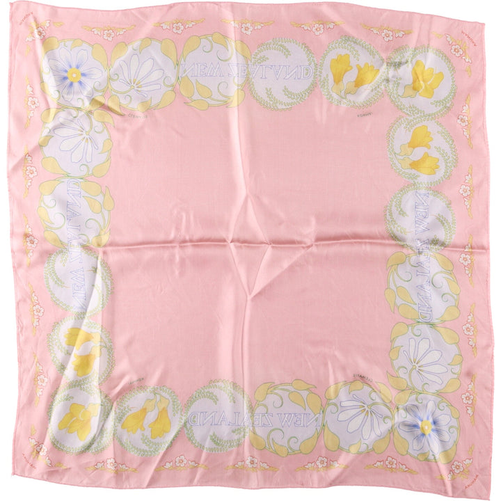 allover scarf unclear pink type Vintage Second Hand