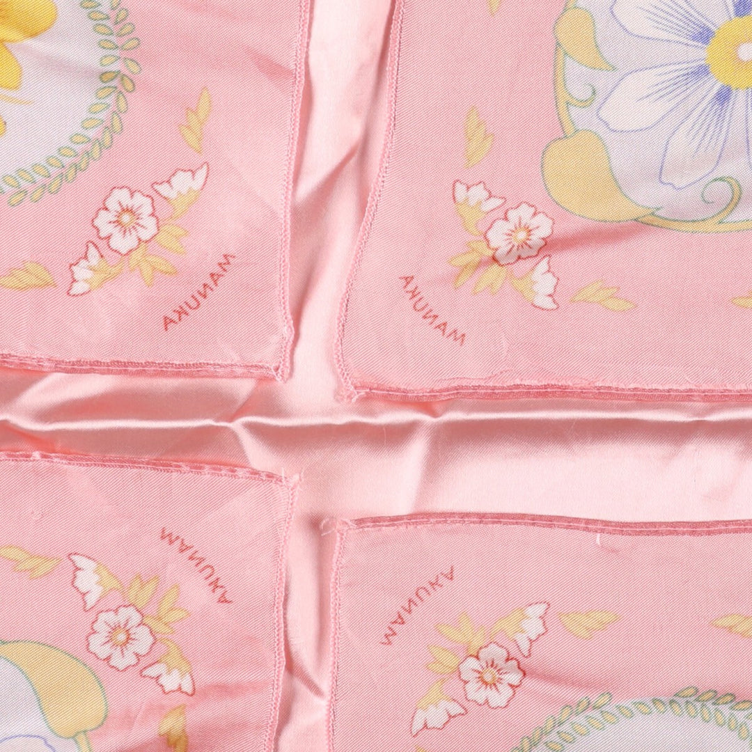 allover scarf unclear pink type Vintage Second Hand