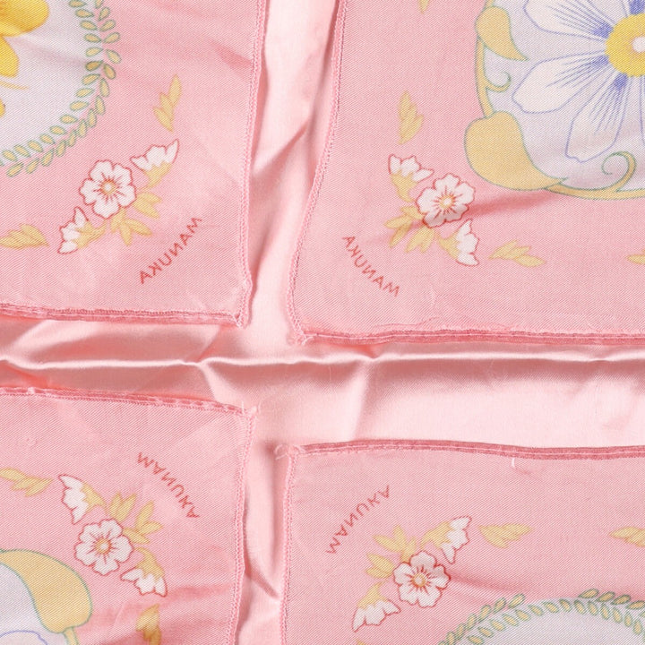 allover scarf unclear pink type Vintage Second Hand