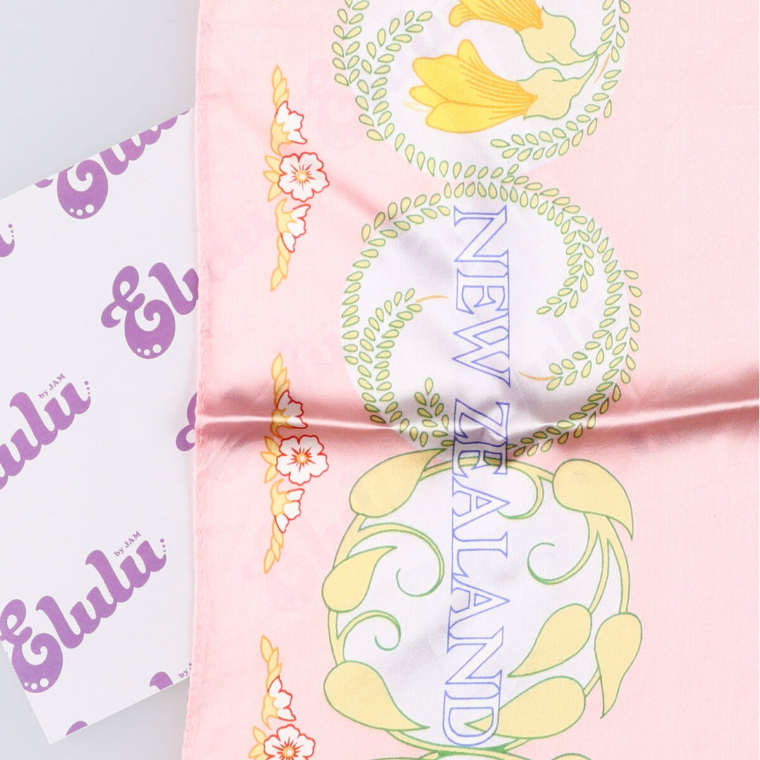 allover scarf unclear pink type Vintage Second Hand