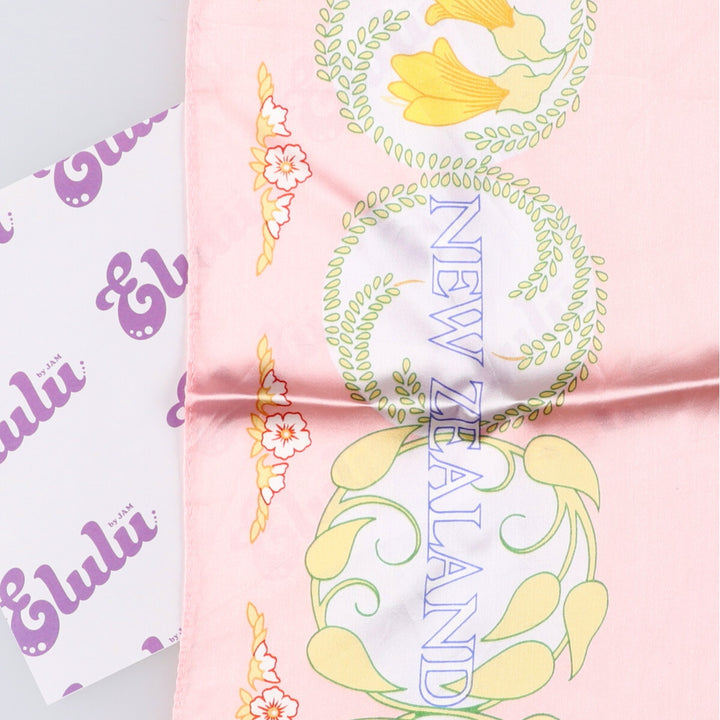 allover scarf unclear pink type Vintage Second Hand