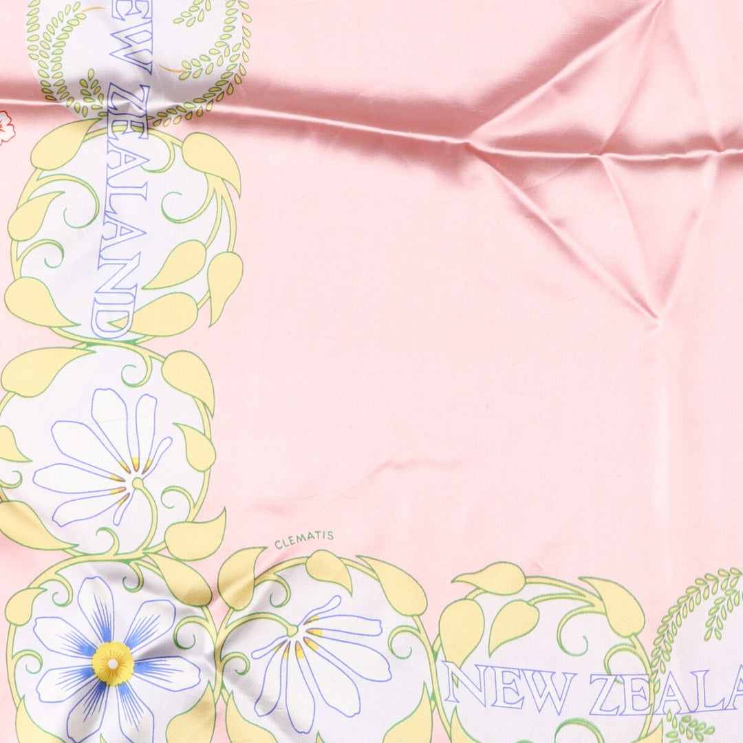 allover scarf unclear pink type Vintage Second Hand