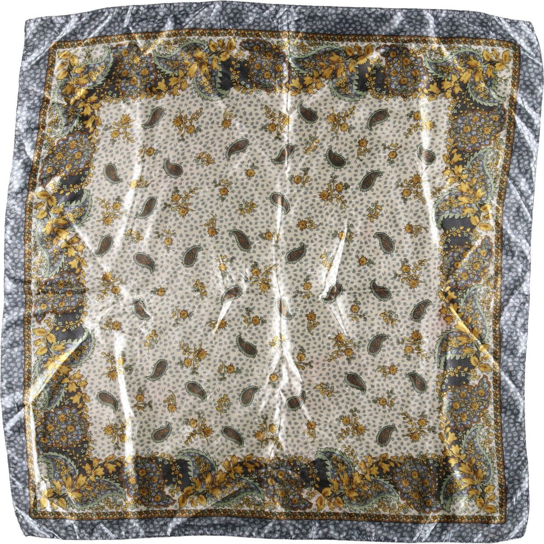 allover scarf unclear blue type Vintage Second Hand