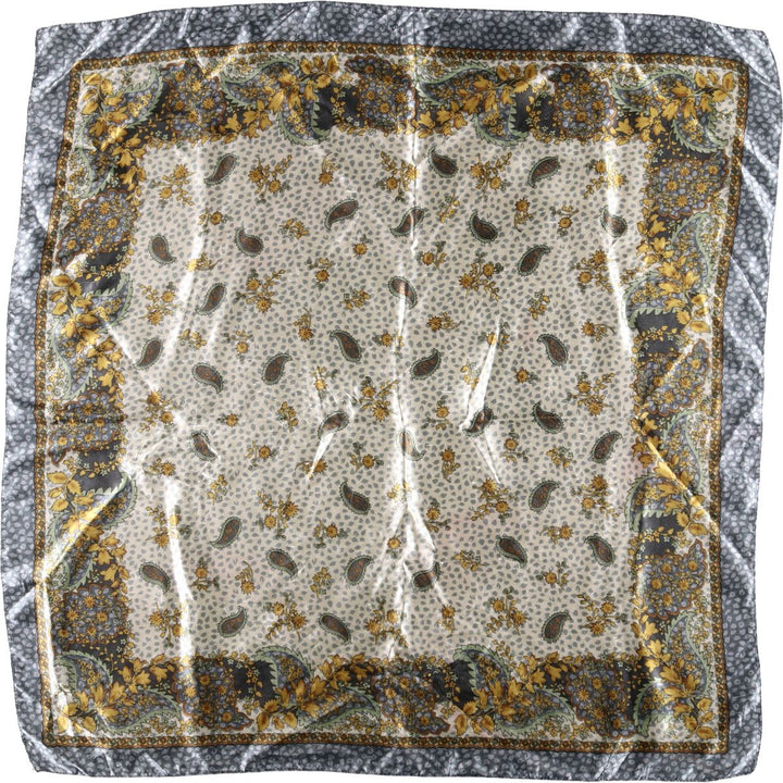 allover scarf unclear blue type Vintage Second Hand