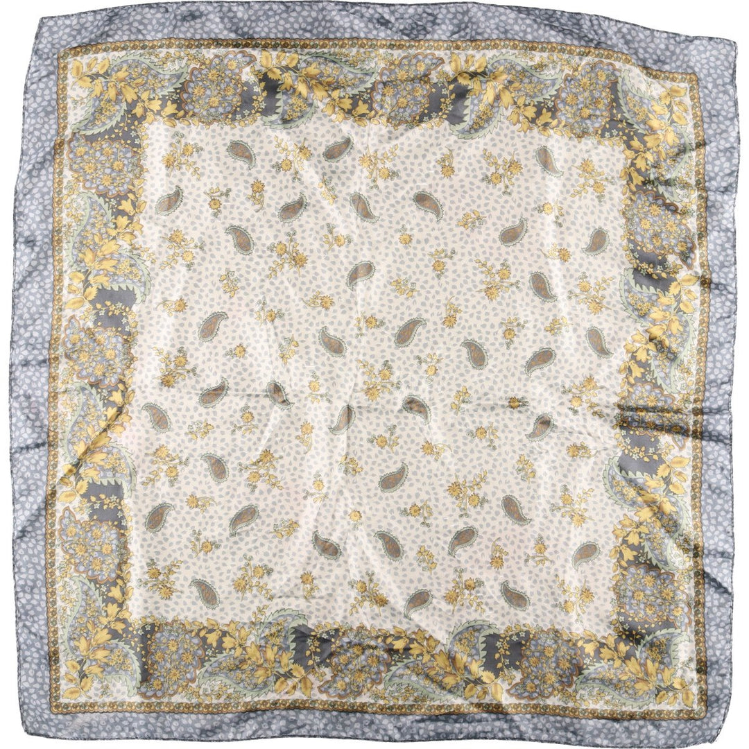 allover scarf unclear blue type Vintage Second Hand