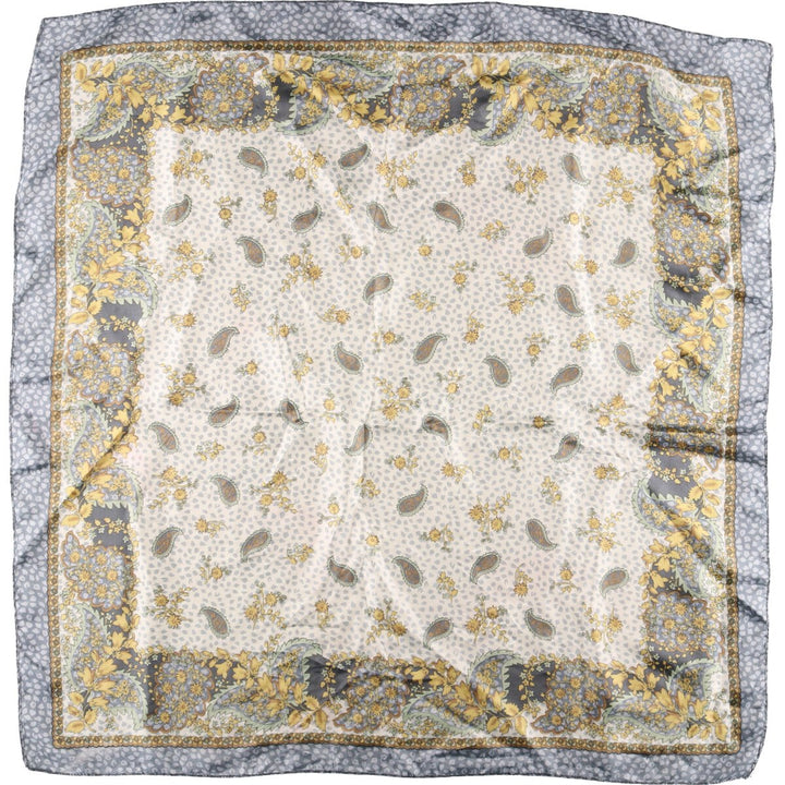 allover scarf unclear blue type Vintage Second Hand