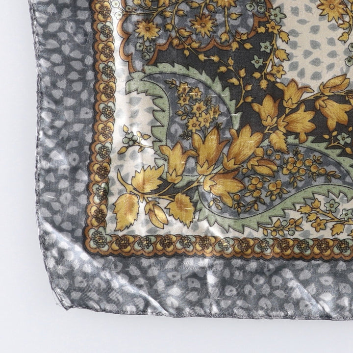 allover scarf unclear blue type Vintage Second Hand