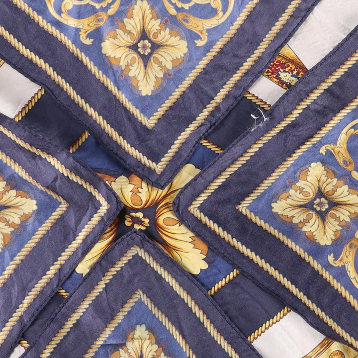 allover scarf unclear navy blue type Vintage Second Hand