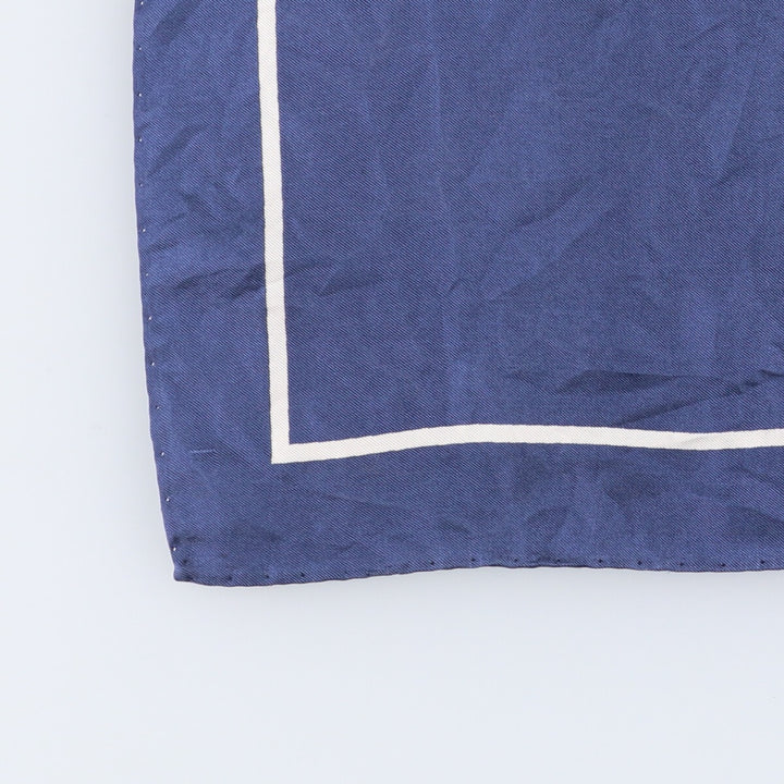 allover scarf unclear Blue type light blue Vintage Second Hand