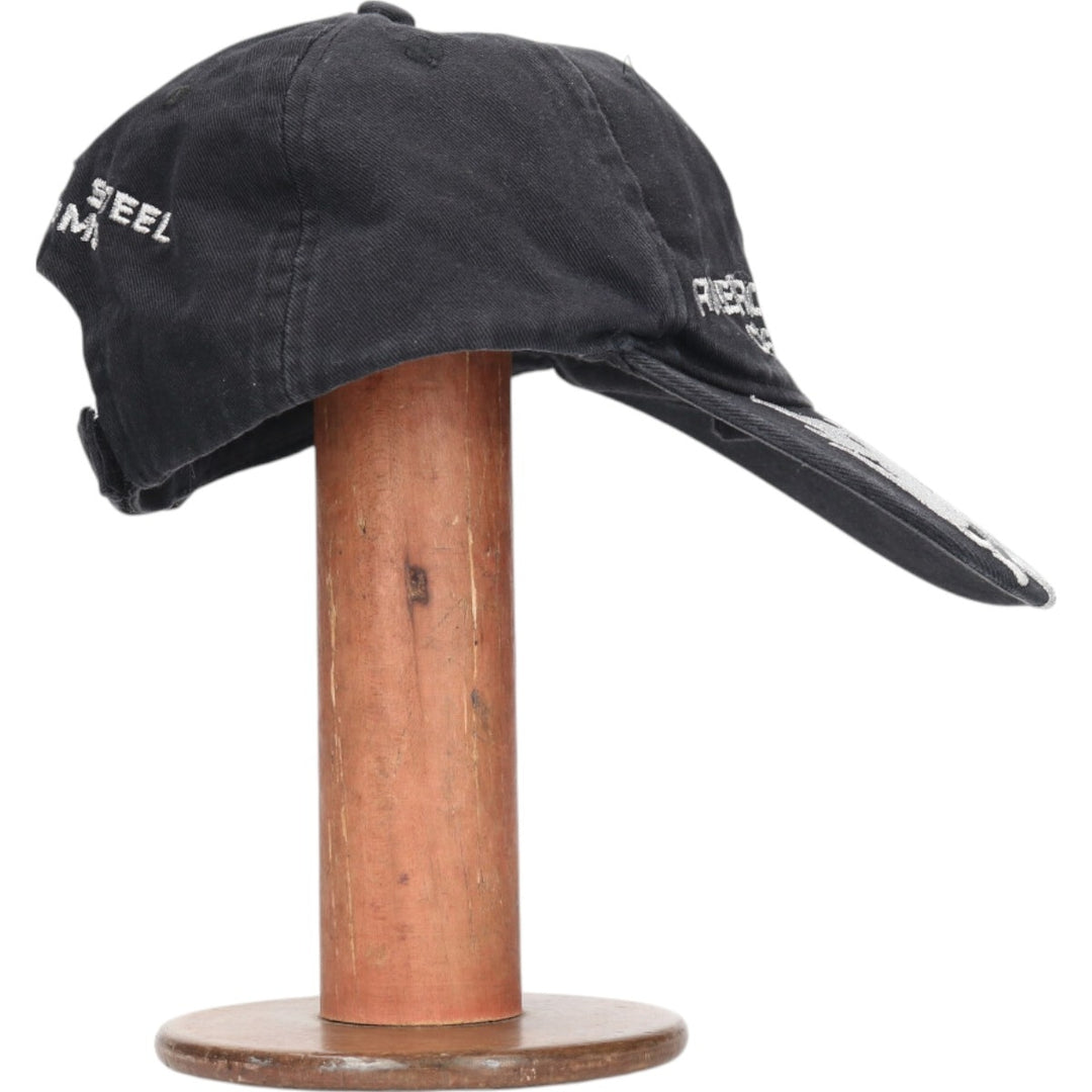 Skull Pattern Baseball Cap (Free Size) cotton black type Vintage Second Hand