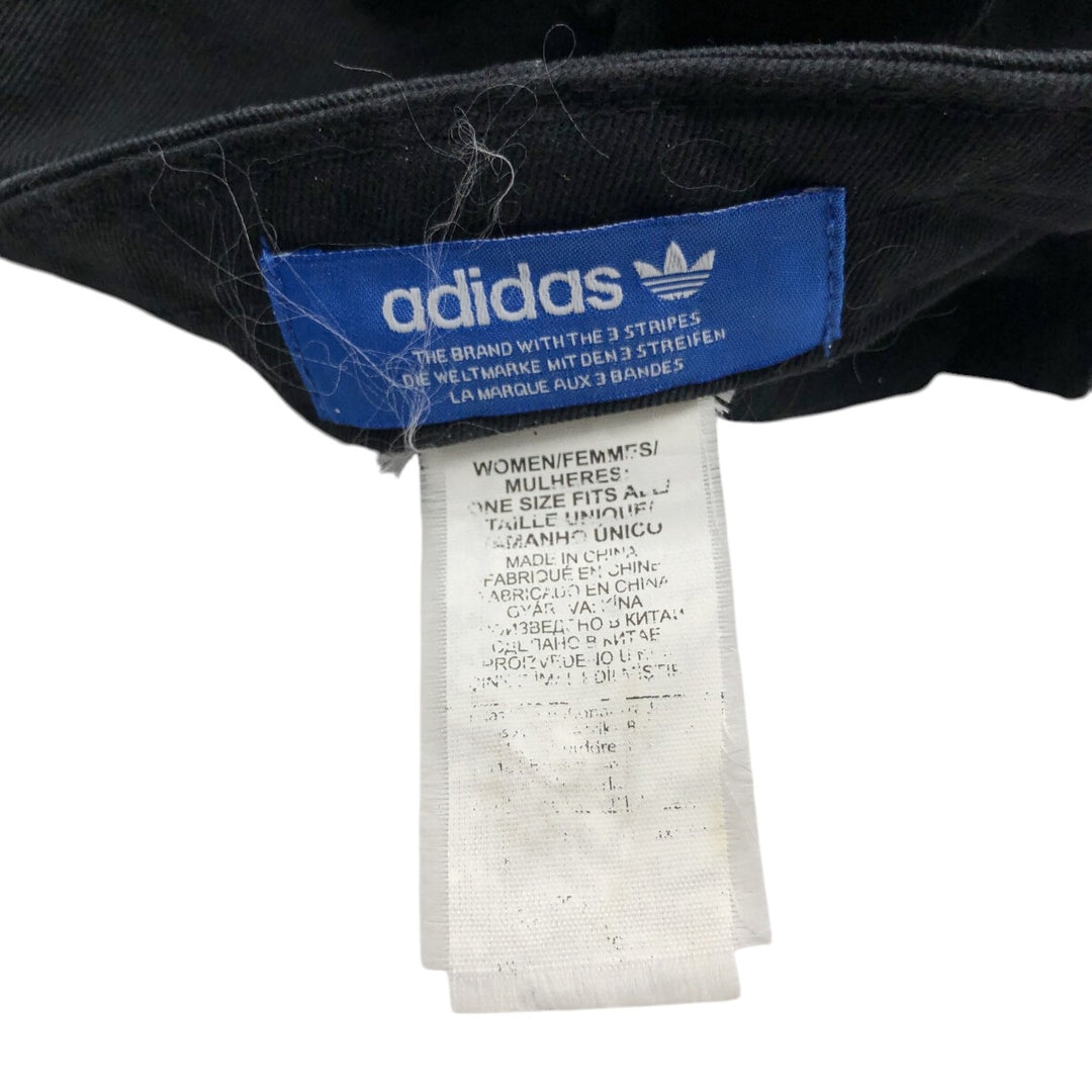 Adidas baseball cap, one size fits all cotton black type Vintage Second Hand