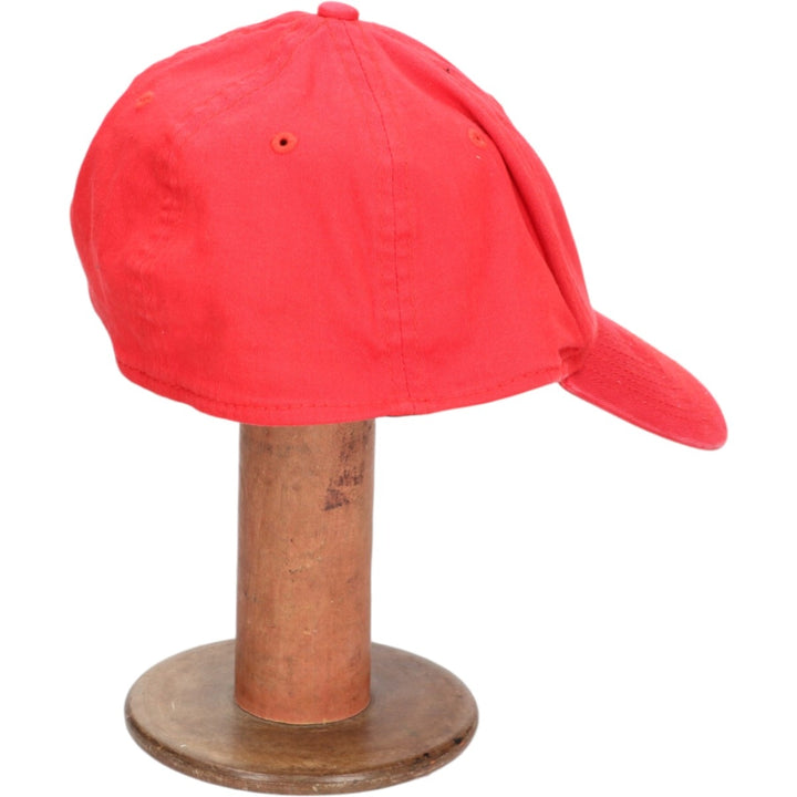 New Era NBA Chicago Bulls Baseball Cap Free Size cotton red type Vintage Second Hand