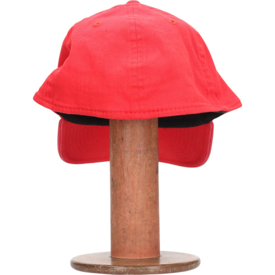 New Era NBA Chicago Bulls Baseball Cap Free Size cotton red type Vintage Second Hand