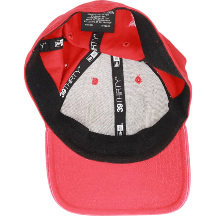 New Era NBA Chicago Bulls Baseball Cap Free Size cotton red type Vintage Second Hand