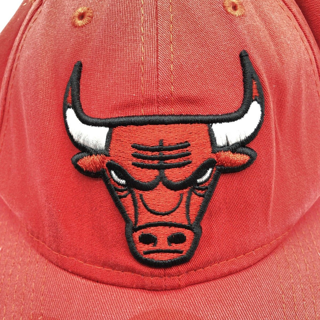 New Era NBA Chicago Bulls Baseball Cap Free Size cotton red type Vintage Second Hand