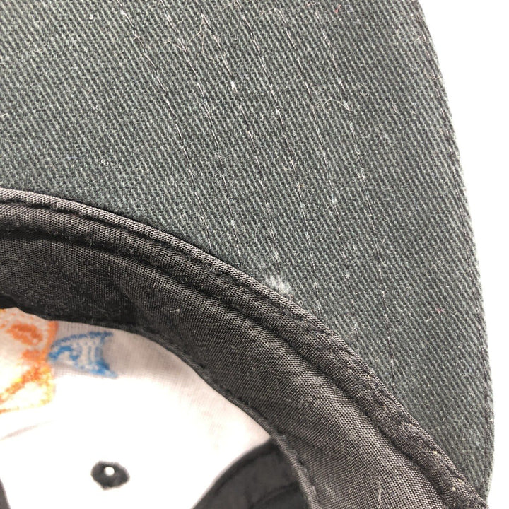 6-panel cap, one size fits all unclear black type Vintage Second Hand