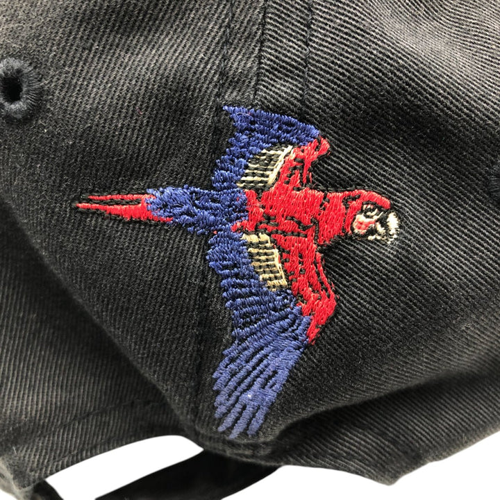 Captain Morgan Parrot Day Advertising Baseball Cap Free Size Adjustable unknown black type Vintage Second Hand