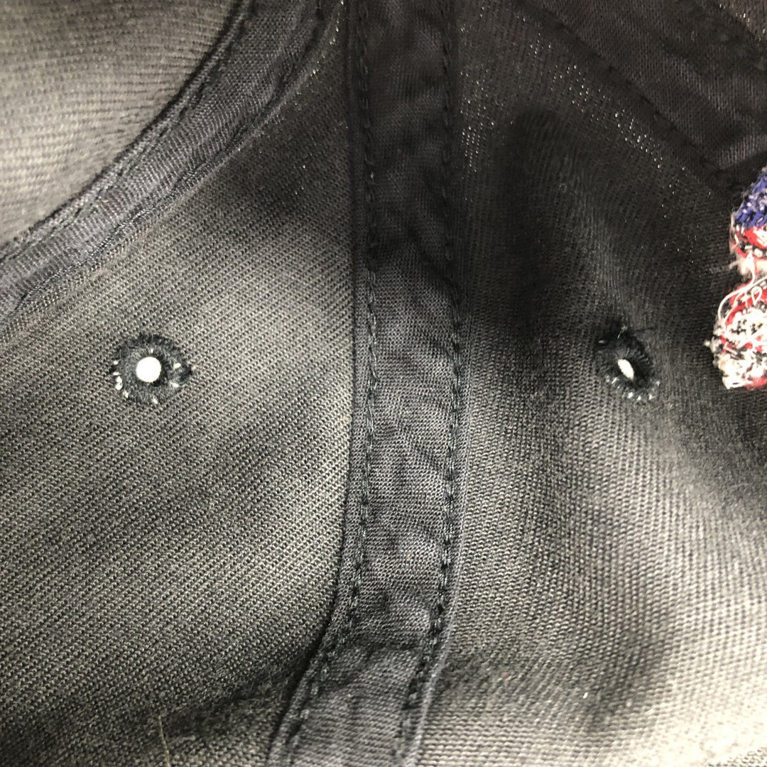 Captain Morgan Parrot Day Advertising Baseball Cap Free Size Adjustable unknown black type Vintage Second Hand