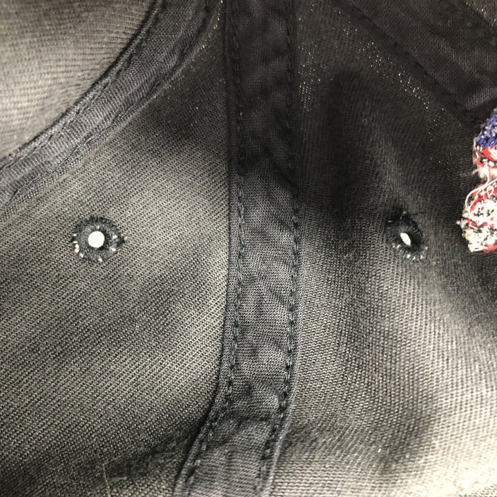 Captain Morgan Parrot Day Advertising Baseball Cap Free Size Adjustable unknown black type Vintage Second Hand