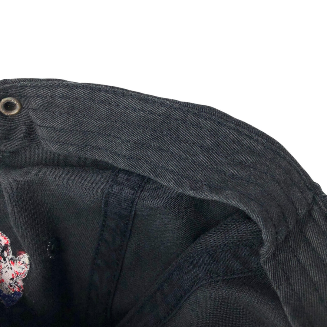 Captain Morgan Parrot Day Advertising Baseball Cap Free Size Adjustable unknown black type Vintage Second Hand