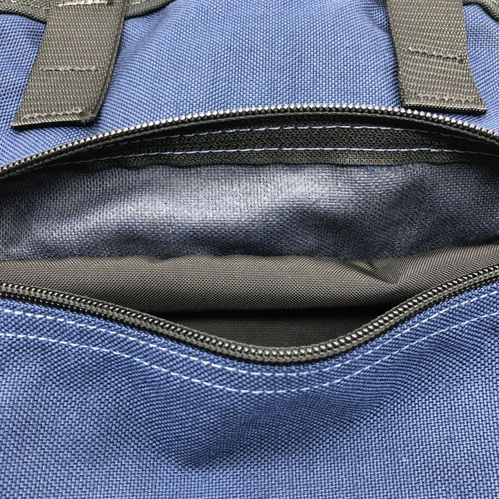 90'S Outdoor Products QUTDOOR PRODUCTS 3way Waist Bag Made in USA Vintage unclear blue type Vintage Second Hand