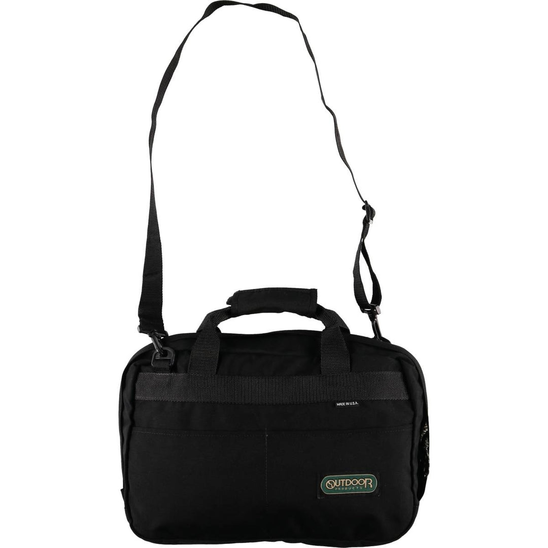 90'S 2WAY OUTDOOR PRODUCTS Waist Bag Made in USA Vintage unclear black type Vintage Second Hand