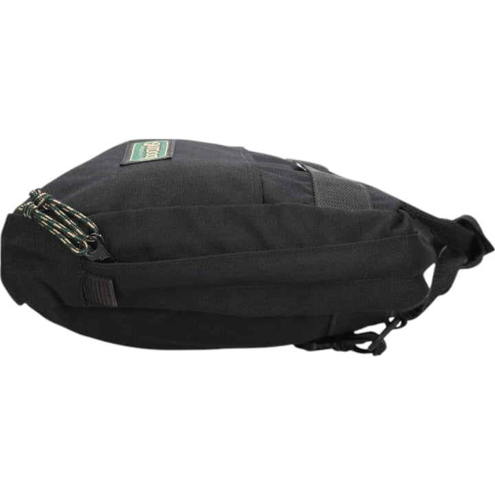 90'S 2WAY OUTDOOR PRODUCTS Waist Bag Made in USA Vintage unclear black type Vintage Second Hand