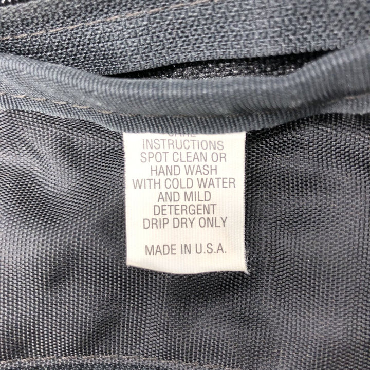 90'S 2WAY OUTDOOR PRODUCTS Waist Bag Made in USA Vintage unclear black type Vintage Second Hand
