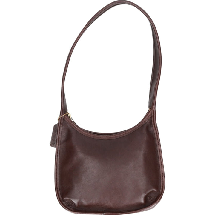 90'S Coach Old Coach Ergo Shoulder Bag, Made in USA, Vintage genuine leather brown type Vintage Second Hand