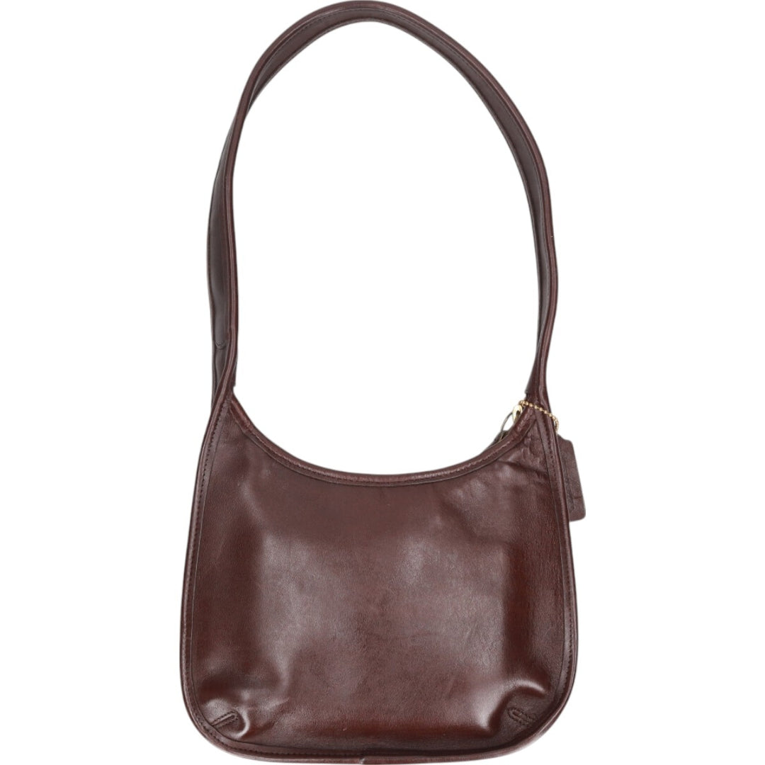 90'S Coach Old Coach Ergo Shoulder Bag, Made in USA, Vintage genuine leather brown type Vintage Second Hand