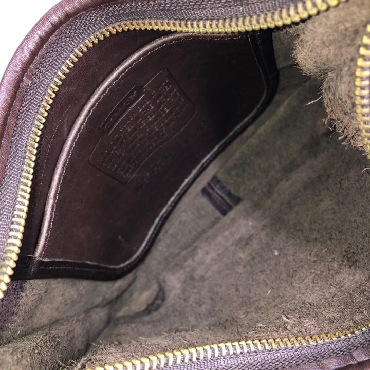 90'S Coach Old Coach Ergo Shoulder Bag, Made in USA, Vintage genuine leather brown type Vintage Second Hand