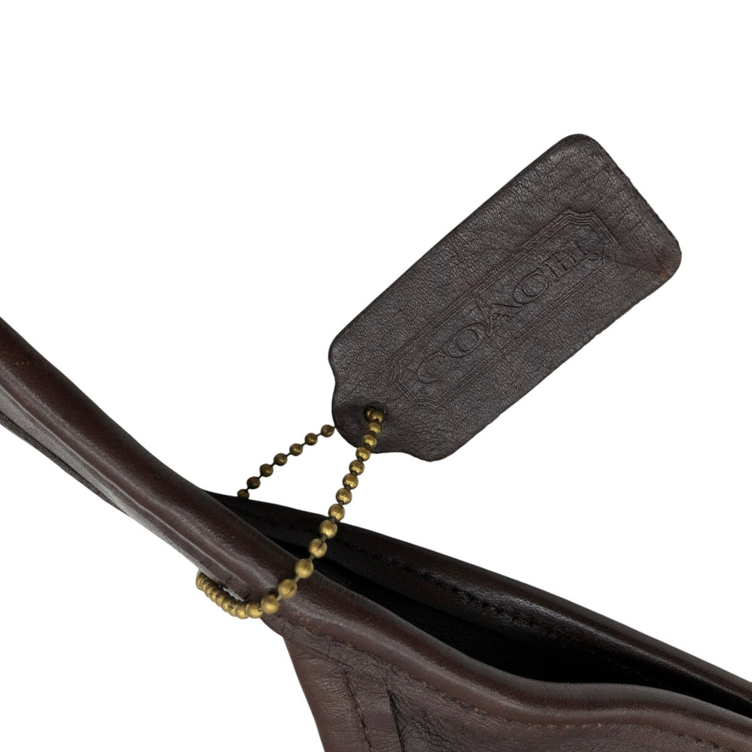 90'S Coach Old Coach Ergo Shoulder Bag, Made in USA, Vintage genuine leather brown type Vintage Second Hand