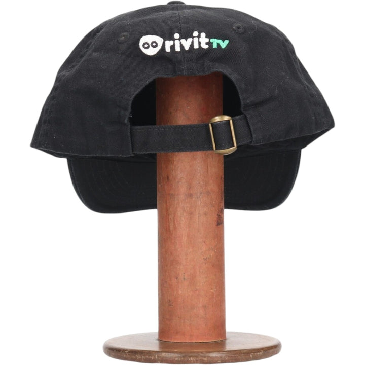 RIVIT TV Advertising Baseball Cap (Free Size) cotton black type Vintage Second Hand