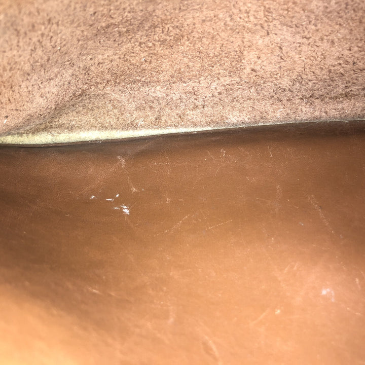 90'S Coach Old Coach Turnlock Shoulder Bag, Vintage, Made in USA genuine leather brown type Vintage Second Hand