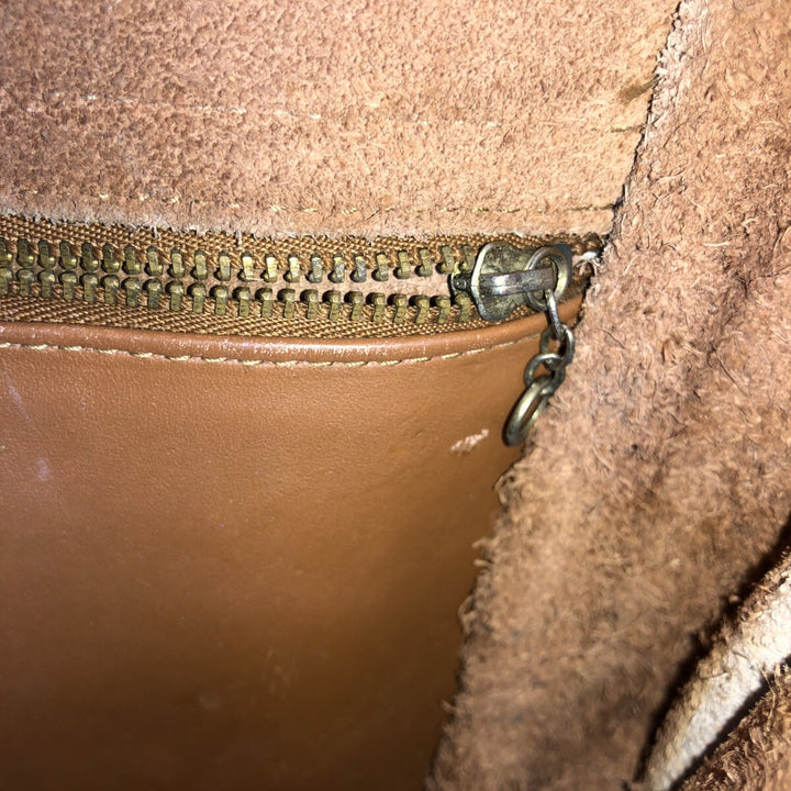 90'S Coach Old Coach Turnlock Shoulder Bag, Vintage, Made in USA genuine leather brown type Vintage Second Hand